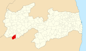 Localização Tavares