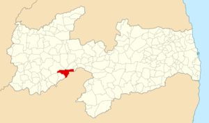 Localização Tavares