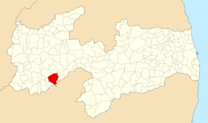 Localização Tavares